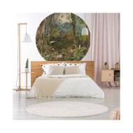 WallArt Papier peint cercle In the Jungle 190 cm