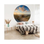 WallArt Papier peint cercle Beachlife 190 cm