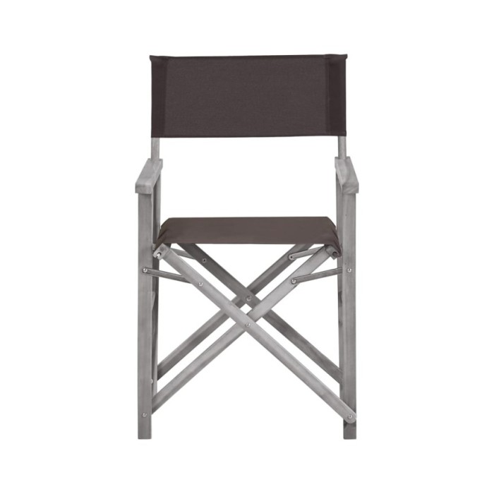 Chaises de metteur en scène 2 pcs Bois massif d'acacia