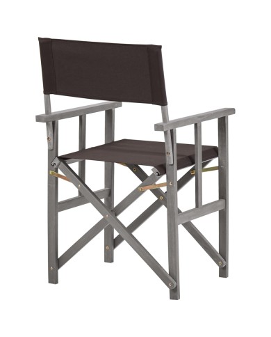 Chaises de metteur en scène 2 pcs Bois massif d'acacia