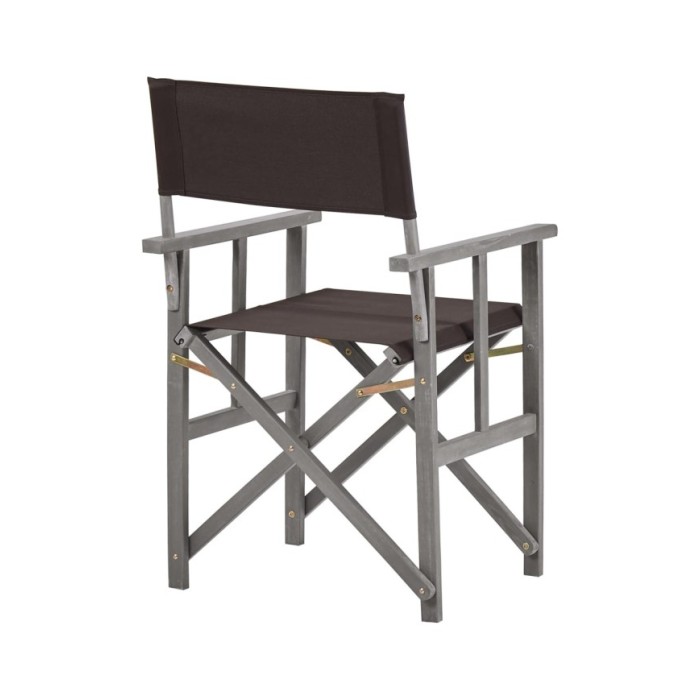 Chaises de metteur en scène 2 pcs Bois massif d'acacia