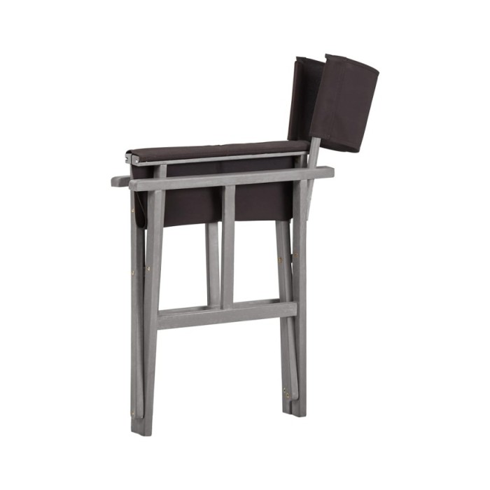 Chaises de metteur en scène 2 pcs Bois massif d'acacia