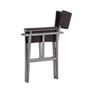 Chaises de metteur en scène 2 pcs Bois massif d'acacia