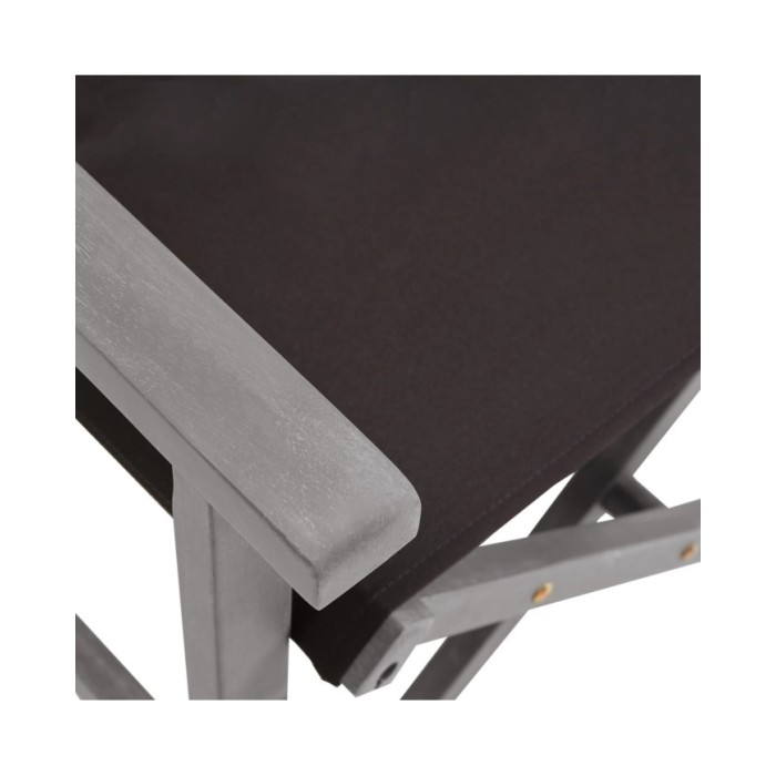 Chaises de metteur en scène 2 pcs Bois massif d'acacia