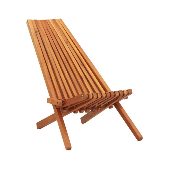 Chaises pliables d'extérieur 2 pcs Bois d'acacia solide