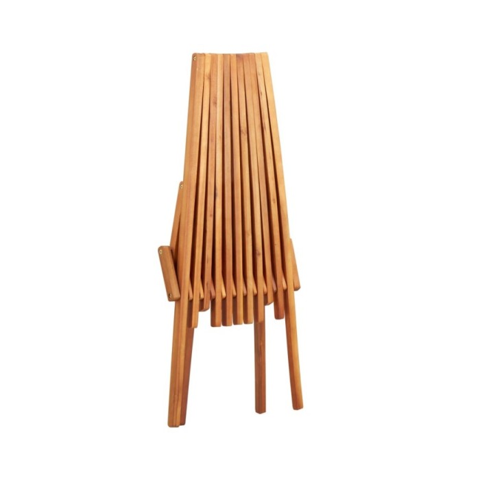 Chaises pliables d'extérieur 2 pcs Bois d'acacia solide