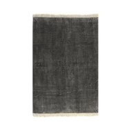 Tapis Kilim Coton 120 x 180 cm Anthracite