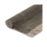 Tapis Kilim Coton 120 x 180 cm Taupe