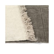 Tapis Kilim Coton 120 x 180 cm Taupe