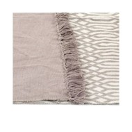 Tapis Kilim Coton 120 x 180 cm avec motif Taupe