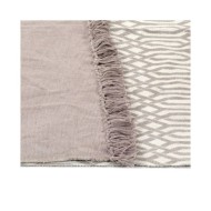 Tapis Kilim Coton 160 x 230 cm avec motif Taupe
