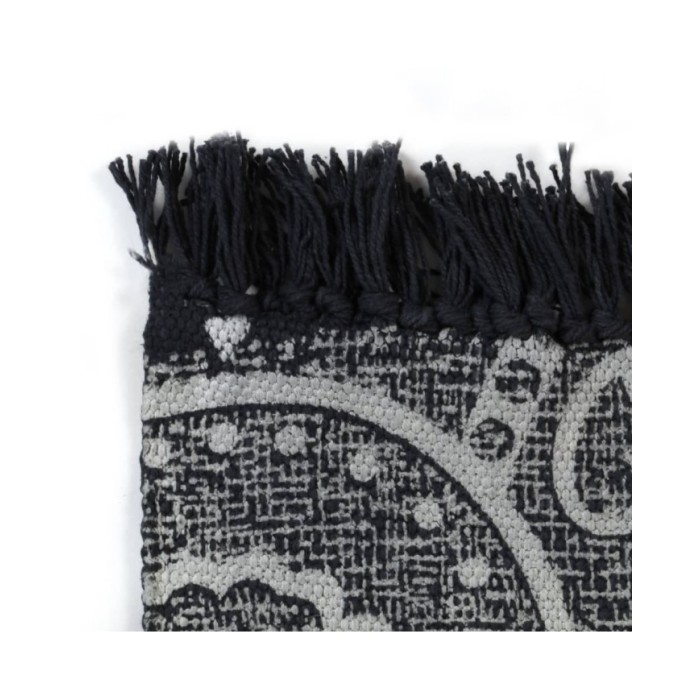 Tapis Kilim Coton 160 x 230 cm avec motif Gris