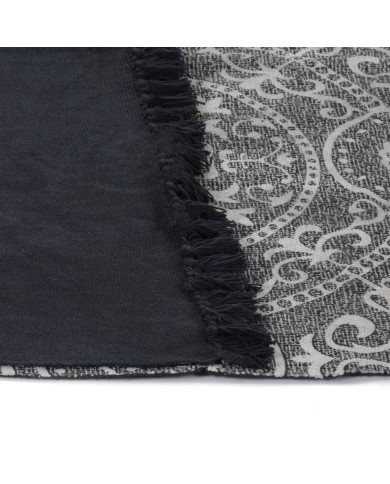 Tapis Kilim Coton 160 x 230 cm avec motif Gris