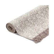 Tapis Kilim Coton 120 x 180 cm avec motif Taupe
