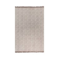Tapis Kilim Coton 160 x 230 cm avec motif Taupe