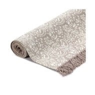 Tapis Kilim Coton 160 x 230 cm avec motif Taupe