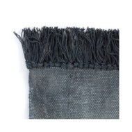 Tapis Kilim Coton 160 x 230 cm avec motif Gris