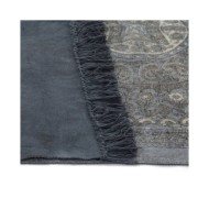 Tapis Kilim Coton 160 x 230 cm avec motif Gris