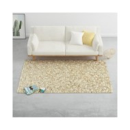 Tapis Galet feutre laine 160x230 cm Beige/Gris/Marron/Chocolat