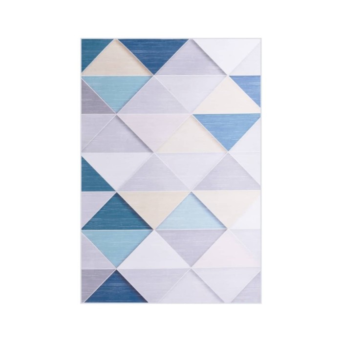 Tapis imprimé Multicolore 160x230 cm Tissu