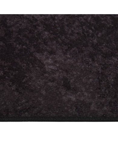 Tapis lavable antidérapant 190x300 cm Anthracite