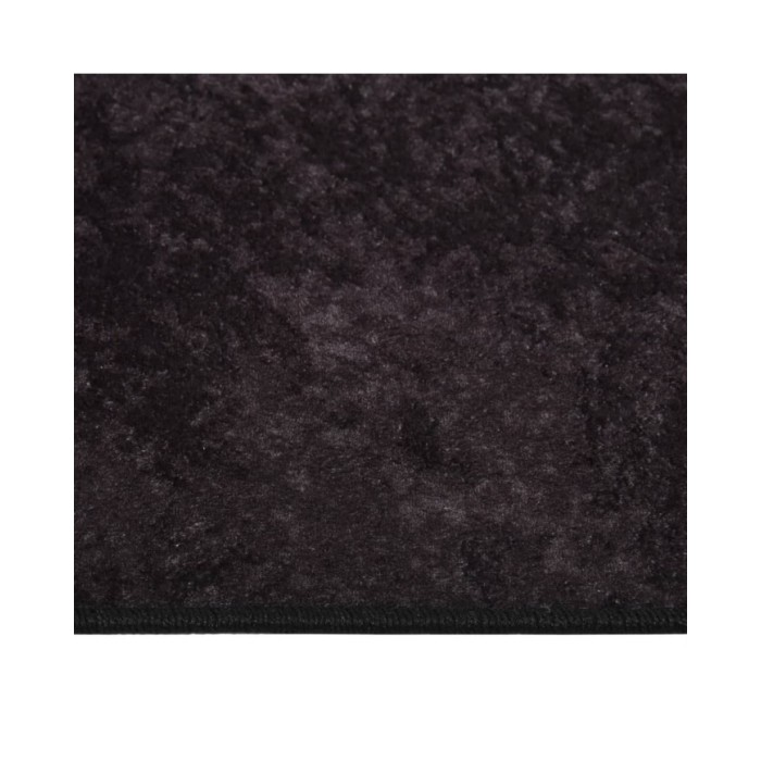 Tapis lavable antidérapant 190x300 cm Anthracite