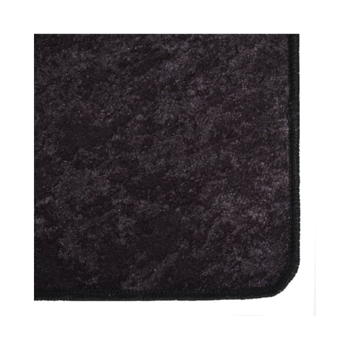 Tapis lavable antidérapant 190x300 cm Anthracite