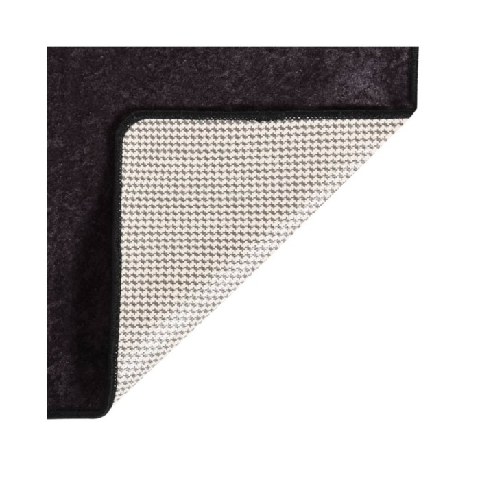 Tapis lavable antidérapant 190x300 cm Anthracite