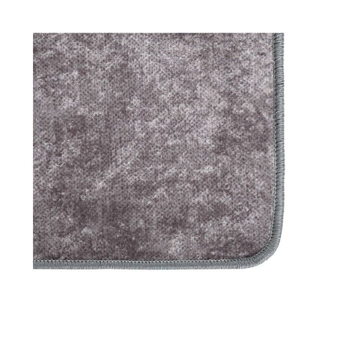 Tapis lavable antidérapant 190x300 cm Gris