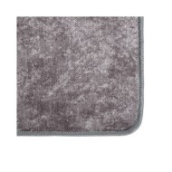 Tapis lavable antidérapant 190x300 cm Gris