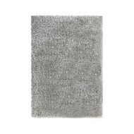 Tapis shaggy à poils hauts Gris 160x230 cm 50 mm