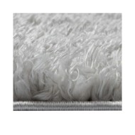 Tapis shaggy à poils hauts Gris 160x230 cm 50 mm