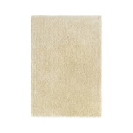 Tapis shaggy à poils hauts Beige 140x200 cm 50 mm