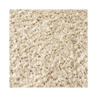 Tapis shaggy à poils hauts Beige 140x200 cm 50 mm