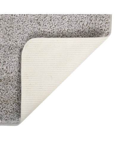 Tapis shaggy antidérapant Gris clair 160x230 cm