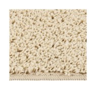 Tapis shaggy antidérapant Crème 140x200 cm