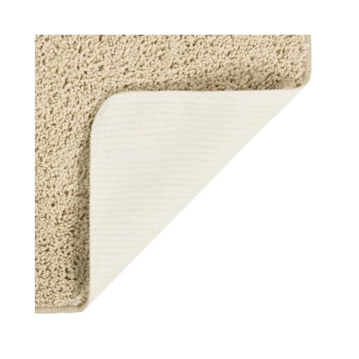 Tapis shaggy antidérapant Crème 140x200 cm
