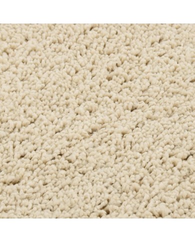 Tapis shaggy antidérapant Crème 140x200 cm