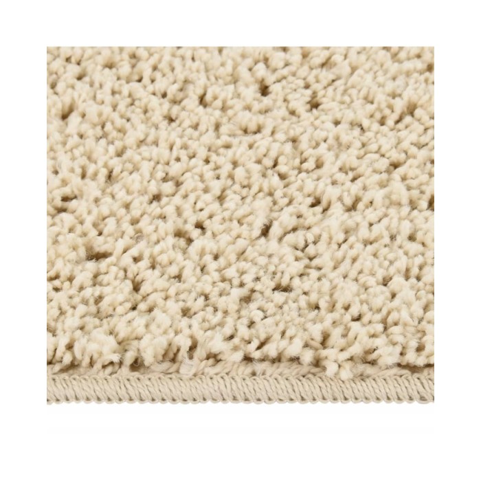 Tapis shaggy antidérapant Crème 160x230 cm