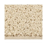 Tapis shaggy antidérapant Crème 160x230 cm