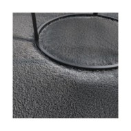 Tapis shaggy doux lavable 160x230 cm Antidérapant Anthracite