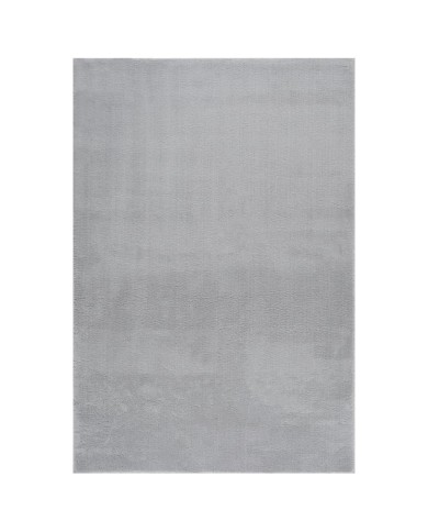 Tapis shaggy doux lavable 160x230 cm Antidérapant Gris