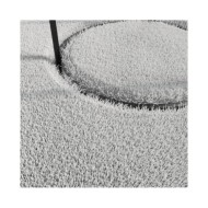 Tapis shaggy doux lavable 160x230 cm Antidérapant Gris