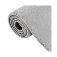 Tapis shaggy doux lavable 160x230 cm Antidérapant Gris