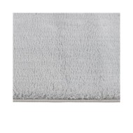 Tapis shaggy doux lavable 160x230 cm Antidérapant Gris