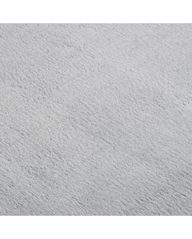 Tapis shaggy doux lavable 160x230 cm Antidérapant Gris