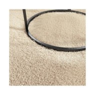 Tapis shaggy doux lavable 160x230 cm Antidérapant Beige