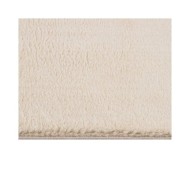 Tapis shaggy doux lavable 160x230 cm Antidérapant Beige