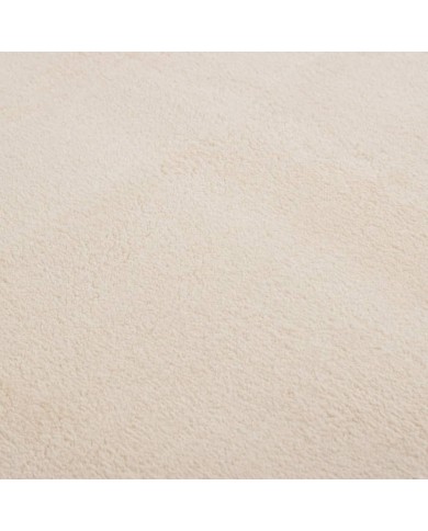 Tapis shaggy doux lavable 160x230 cm Antidérapant Beige