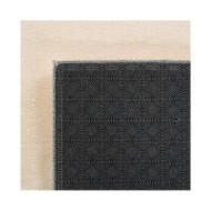 Tapis shaggy doux lavable 160x230 cm Antidérapant Beige